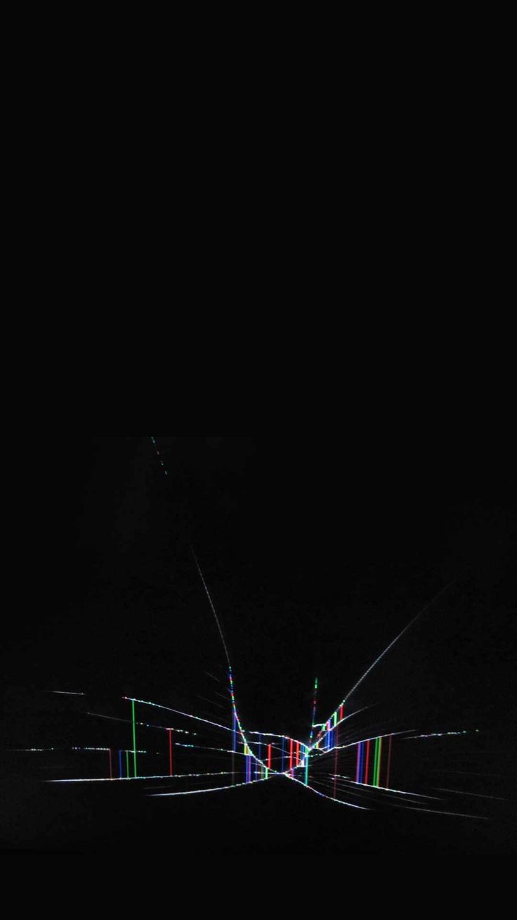 Crack iOS Screen Wallpaper