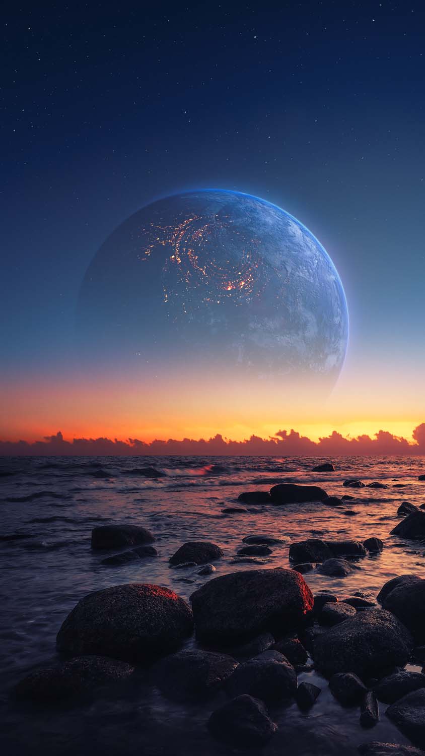 Death Star Planet iPhone Wallpaper HD