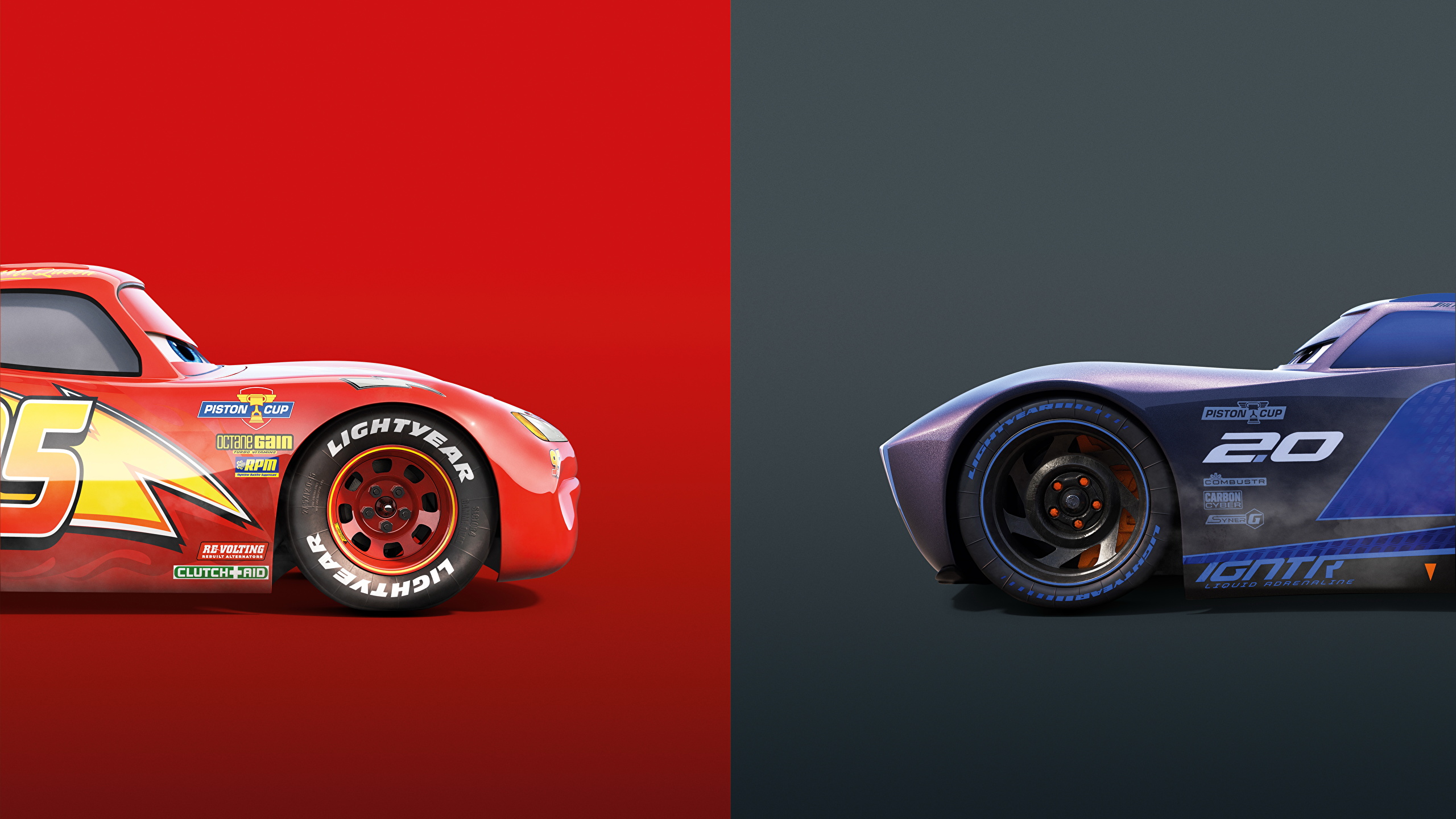 Cars 3 Lightning McQueen, Jackson Storm