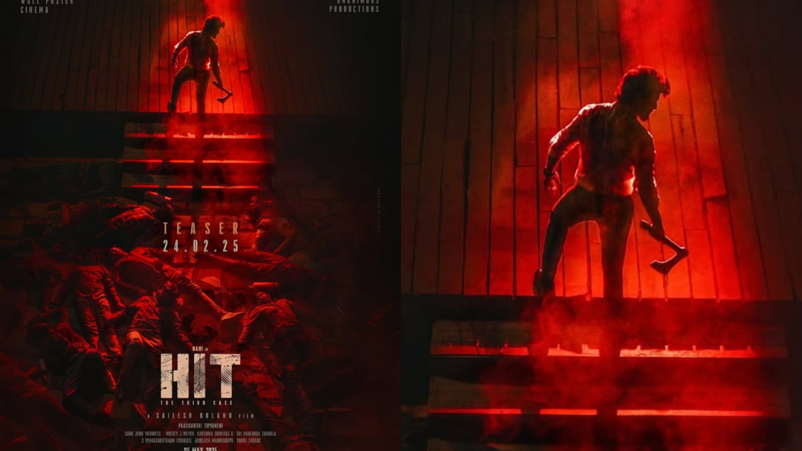 HIT 3 teaser starring Nani to drop