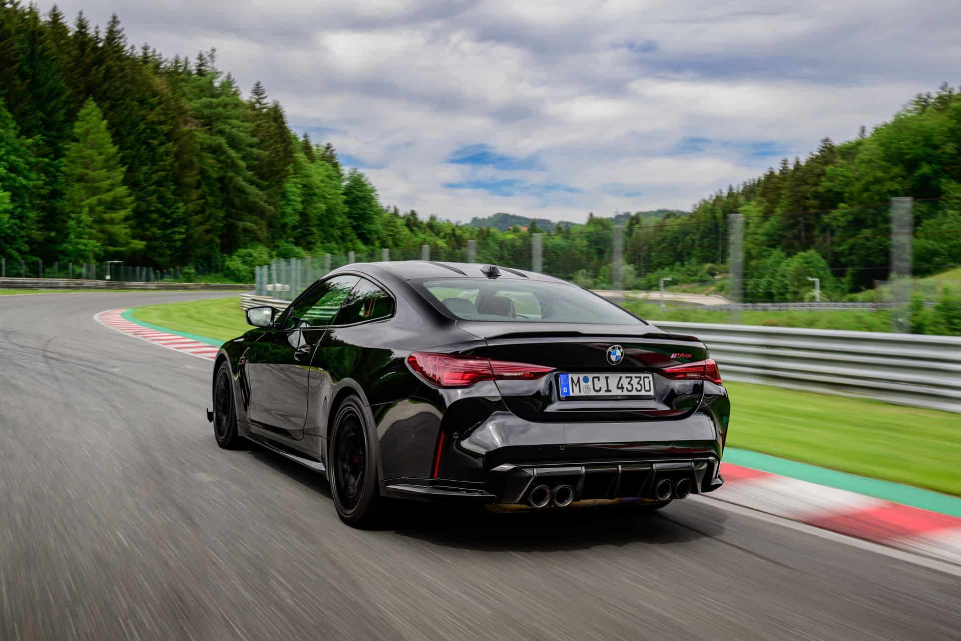 The New BMW M4 CS Looks Menacing In Black