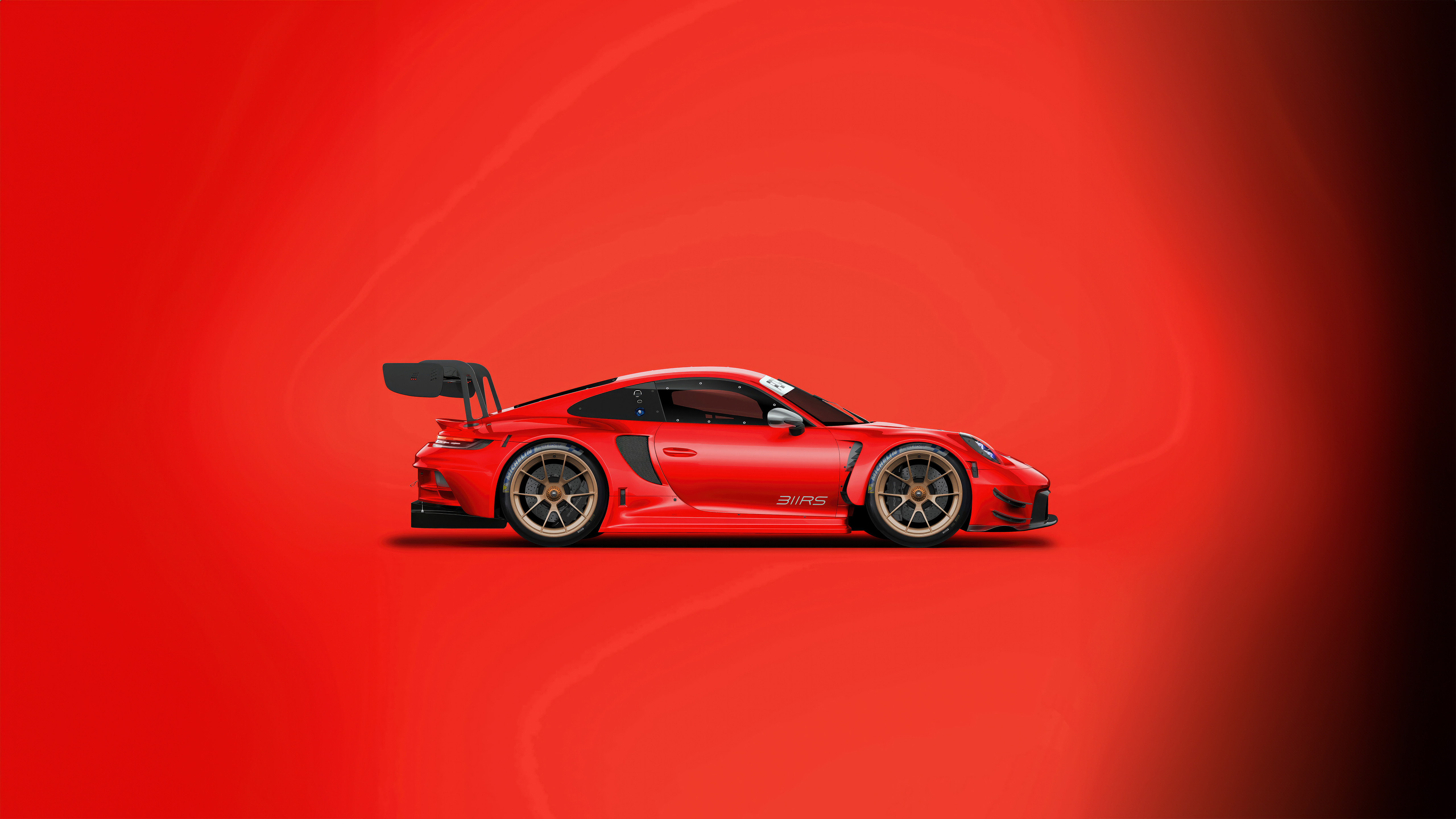 Porsche 911 Gt3r Rs Minimal Wallpaper