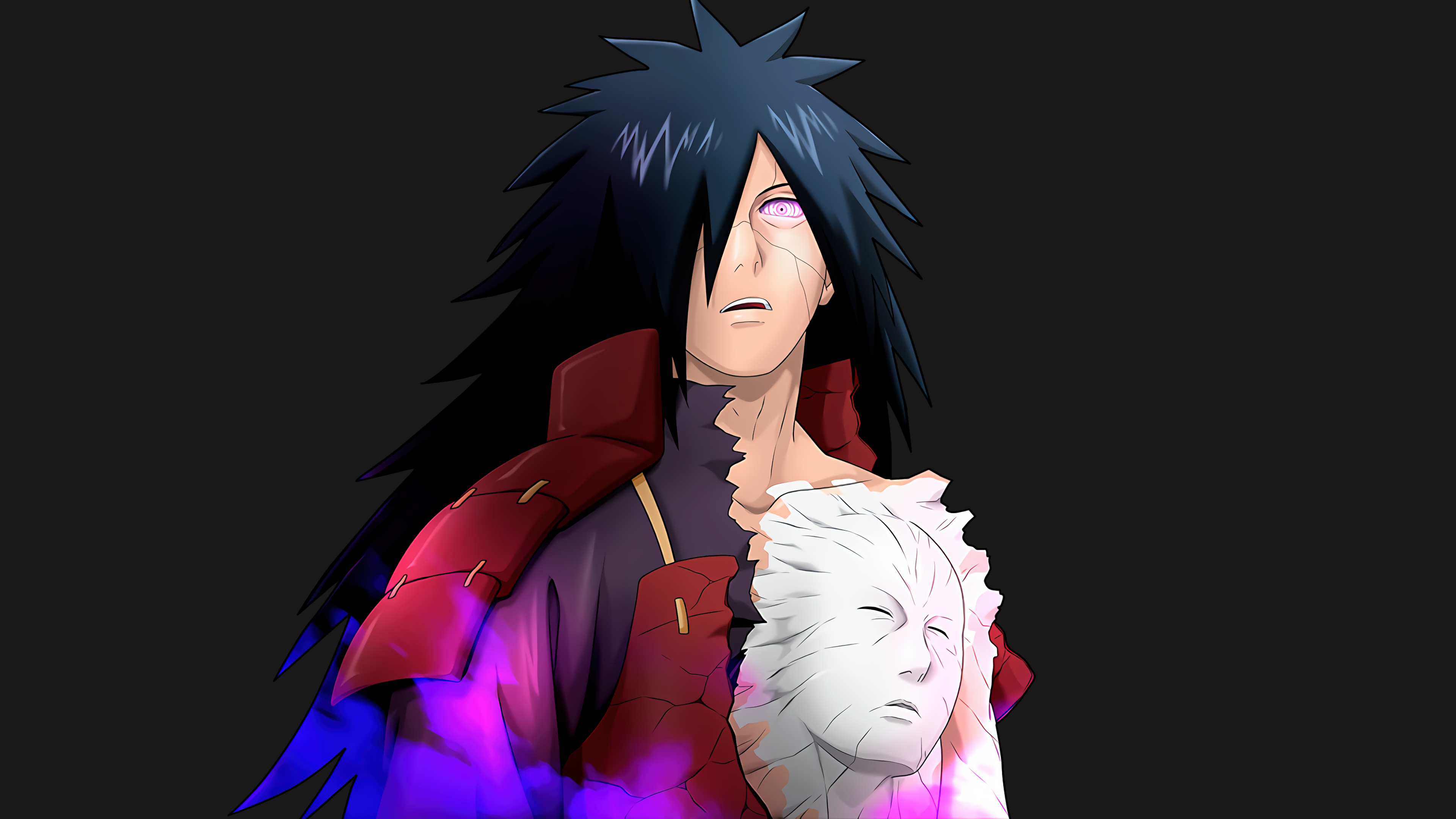 Madara Uchiha Wallpaper 4K, Fan Art