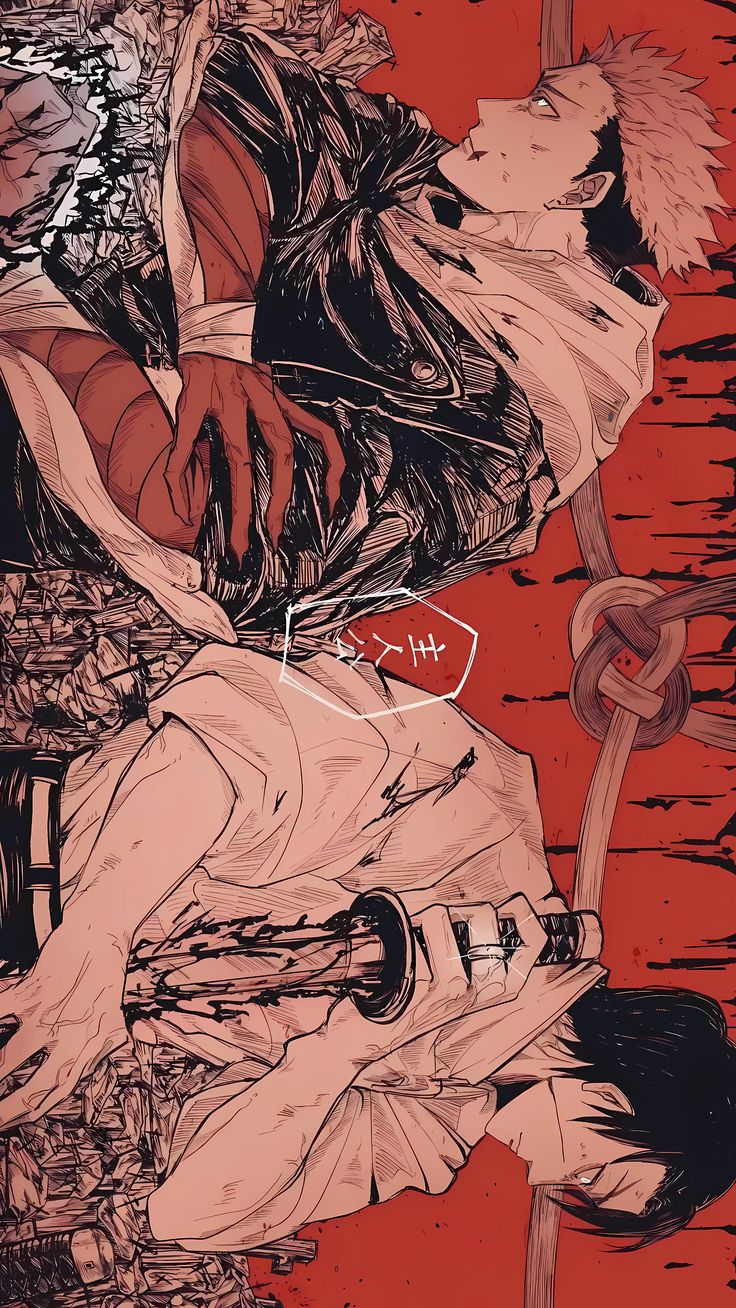 Itadori Yuji and Yuta Okkotsu