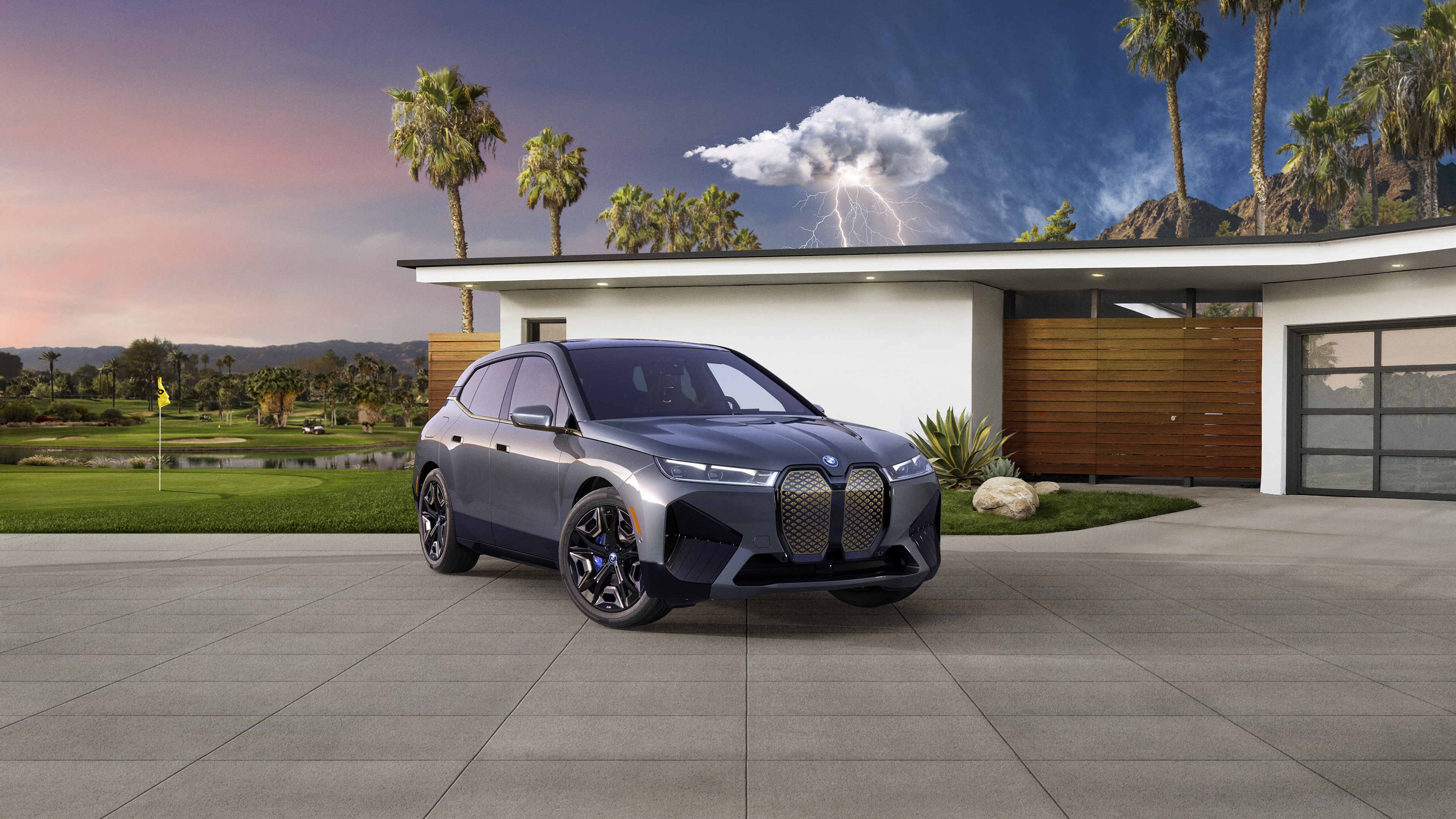 2023 BMW iX M60 4K Wallpaper Car