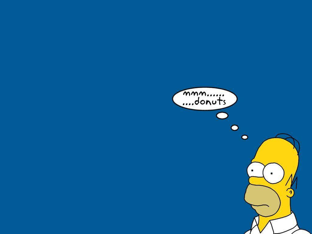 Download Funny Homer Simpsons Thinking