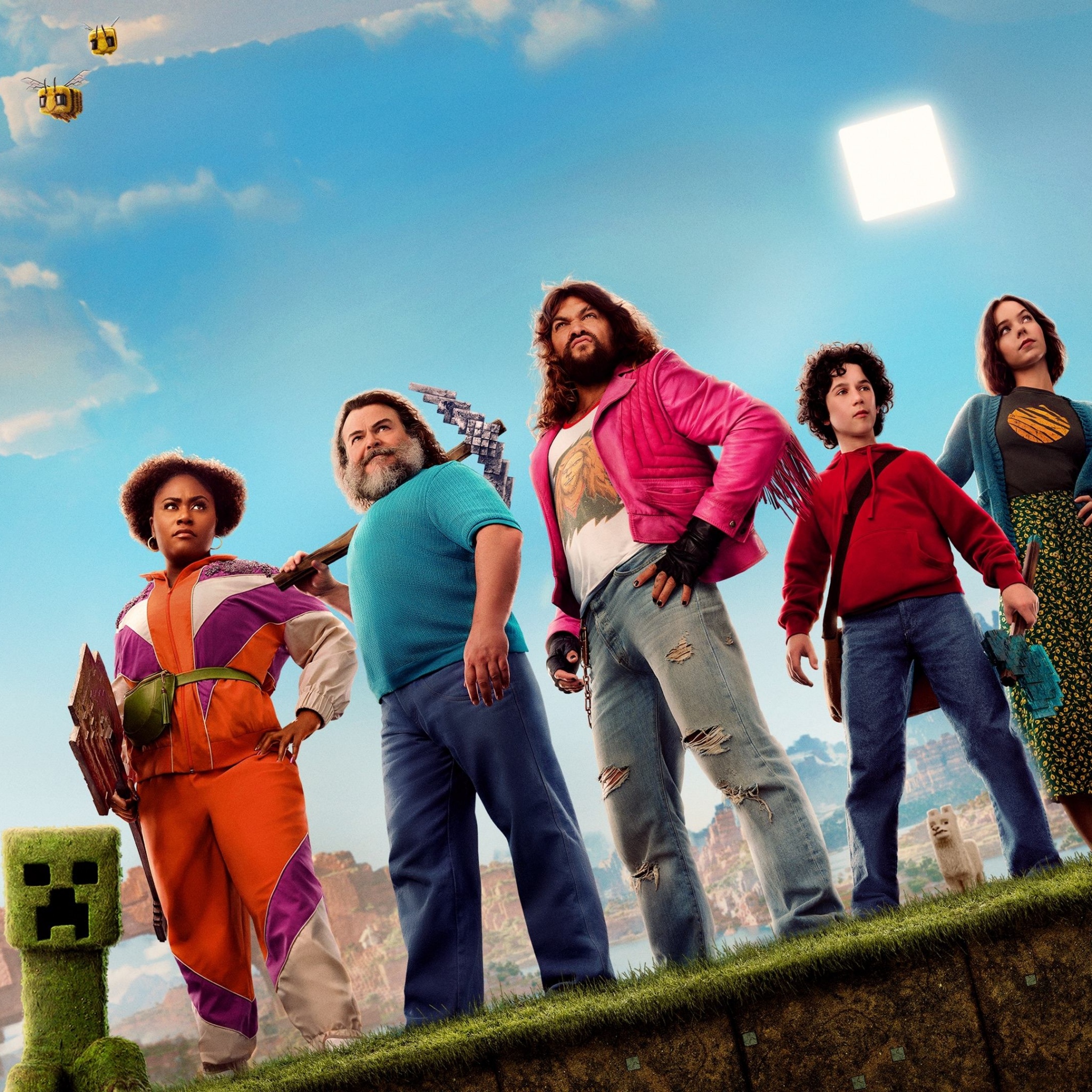 A Minecraft Movie Wallpaper 4K, Poster