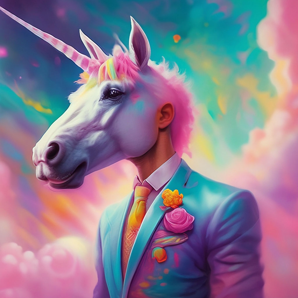 Unicorn man