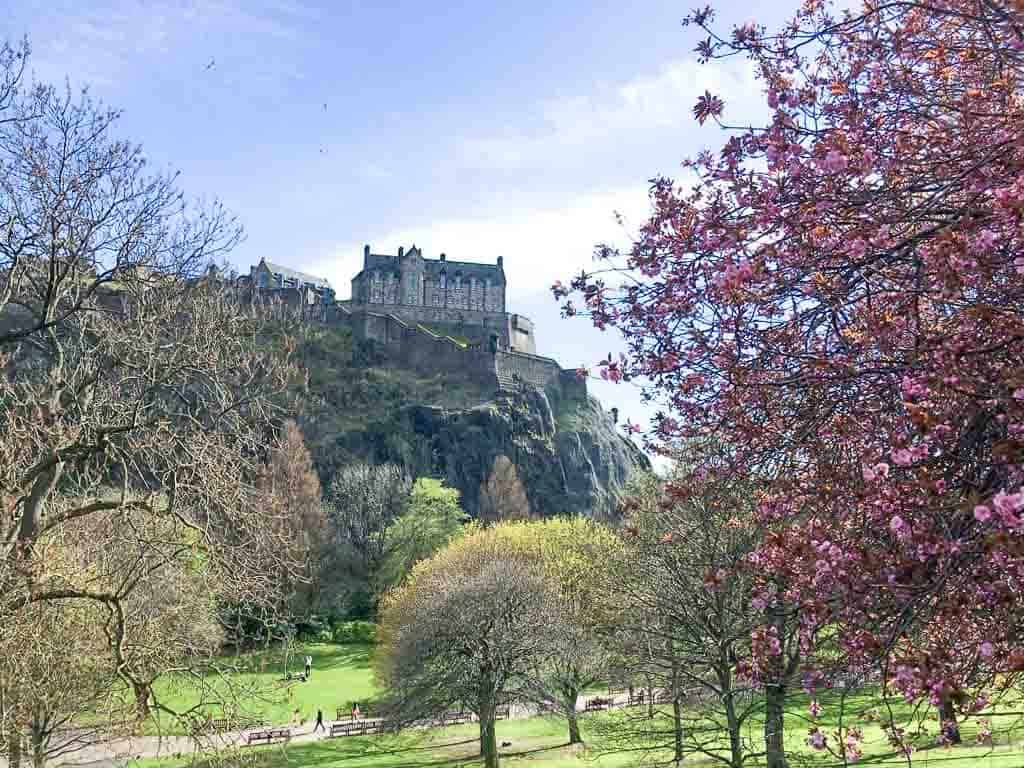 in Edinburgh During Spring