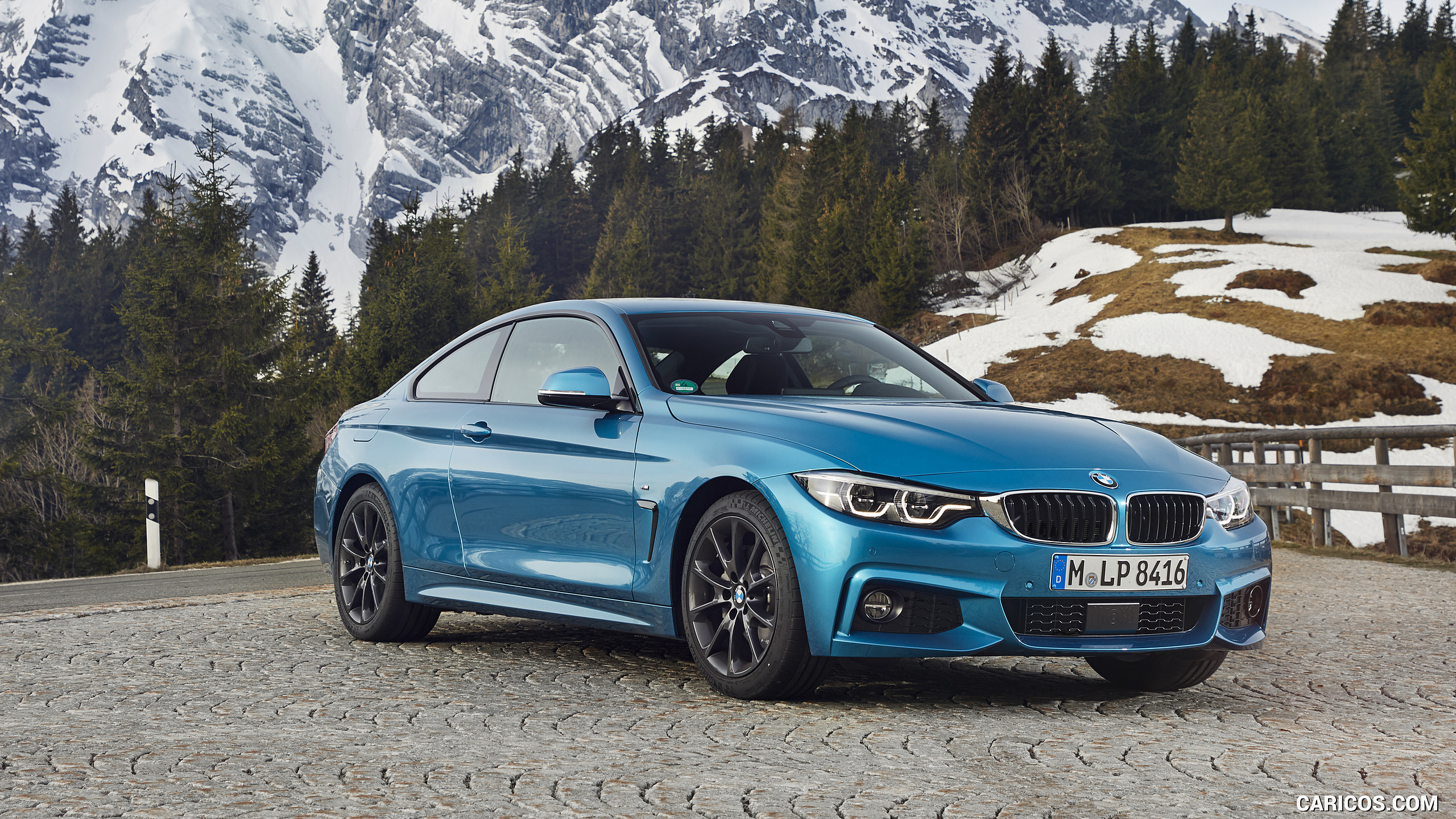 BMW 4 Series 440i Coupe. Front
