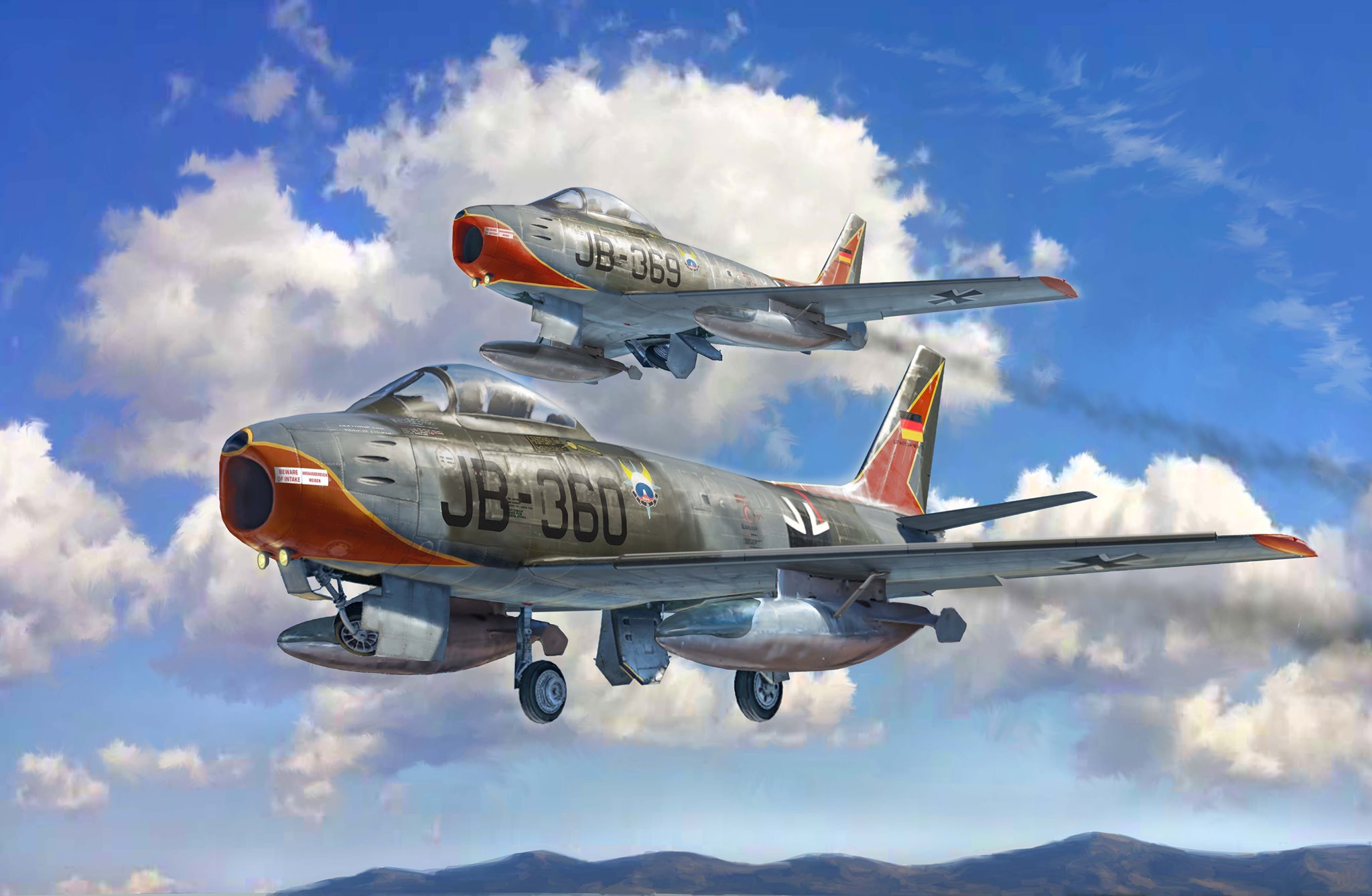 F 86 Sabre HD Wallpaper