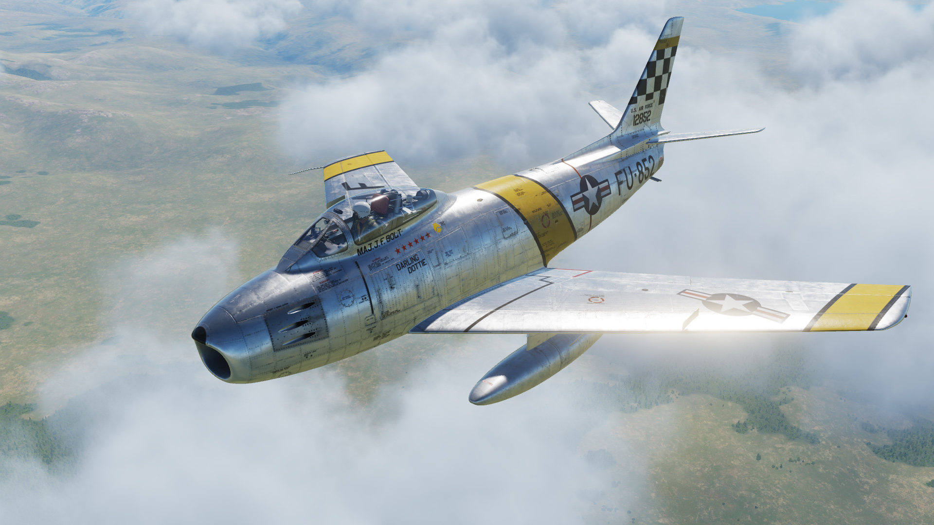 F 86 Sabre Darling Dottie 51st FW