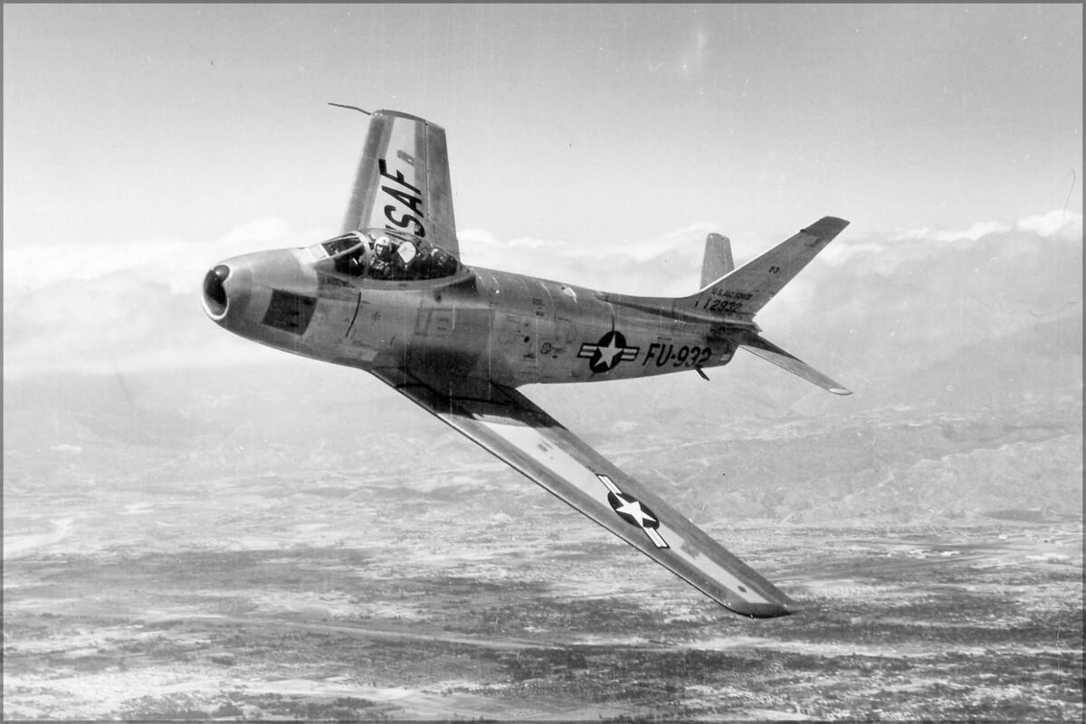 F 86F Sabre Jet