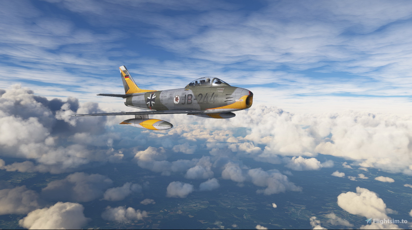 F 86 Sabre Luftwaffe JB244