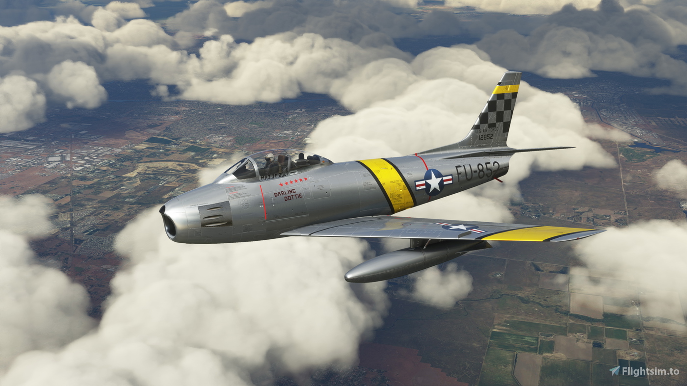 F 86 Sabre USAF 51st FIW FU 852