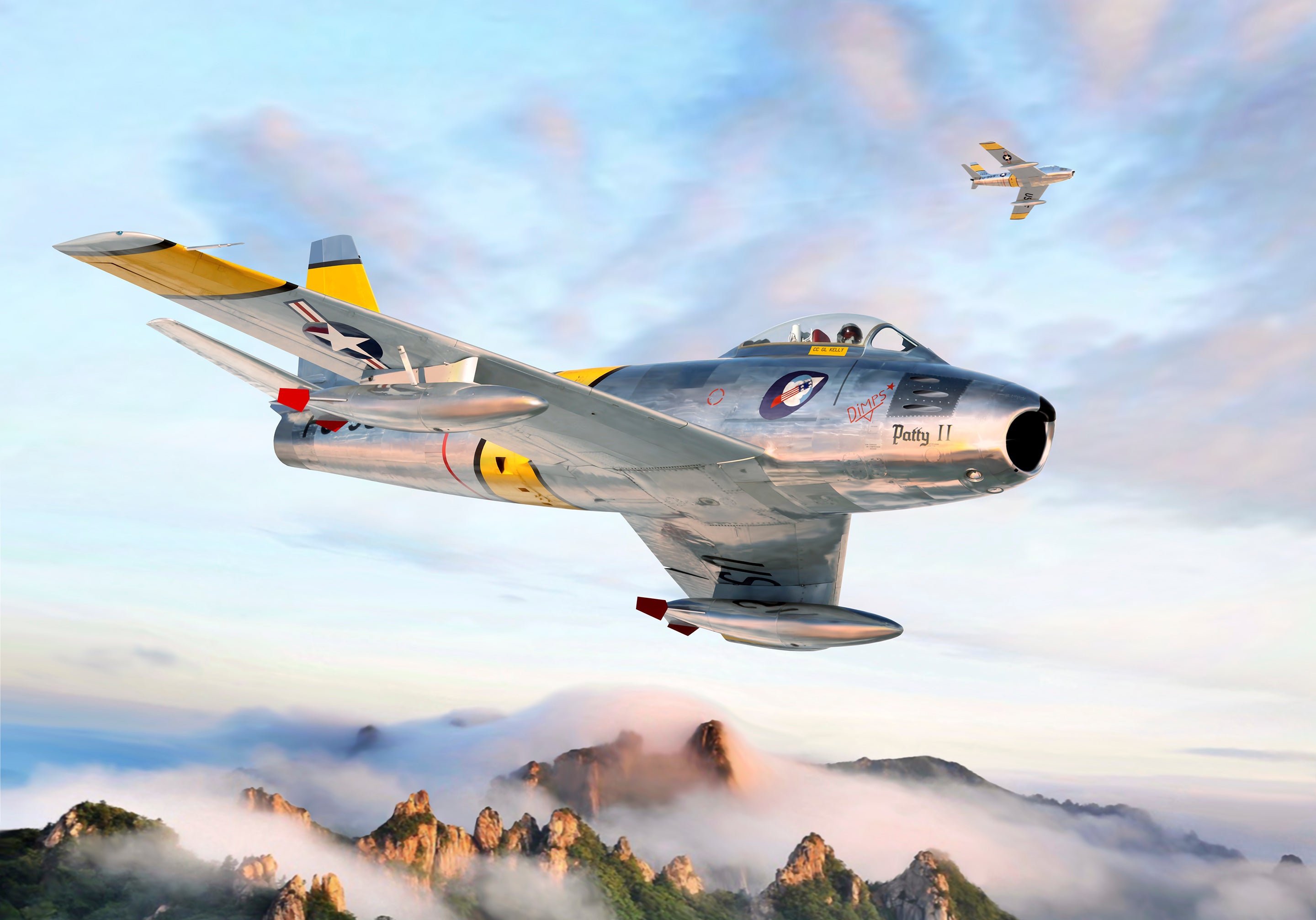 F 86 Sabre 'Patty II' 336th FIS, Korea 1953