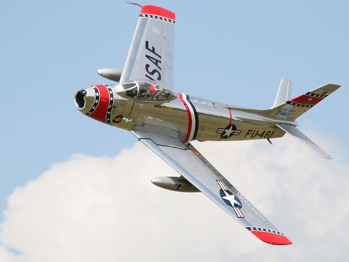 Hasegawa 1 48 F 86F 30 Sabre JET In NMF