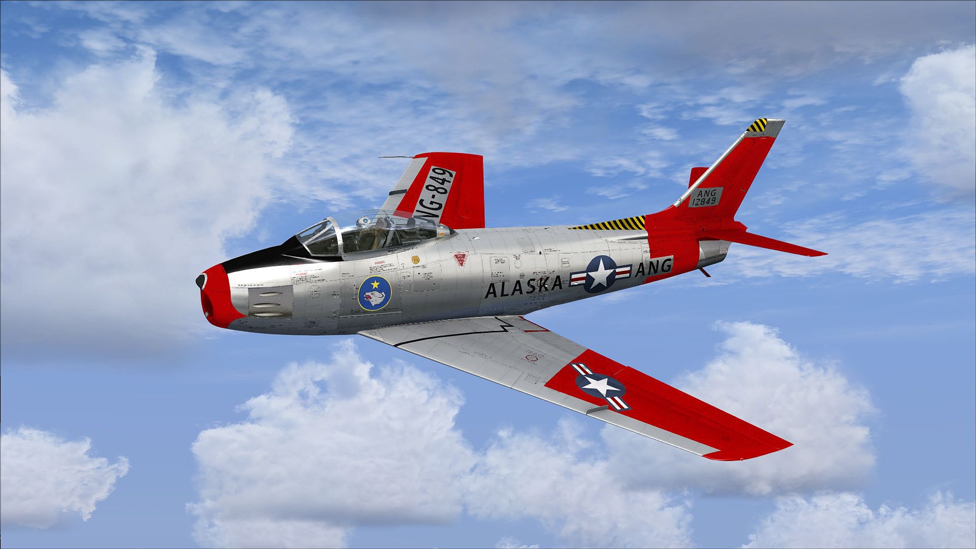 Alaska ANG F 86 Sabre