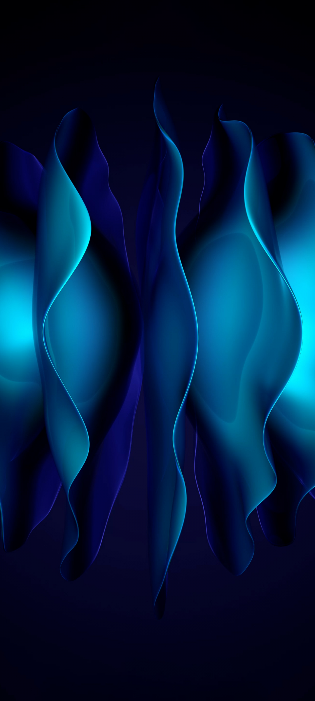 Blue abstract Wallpaper 4K, Huawei Mate