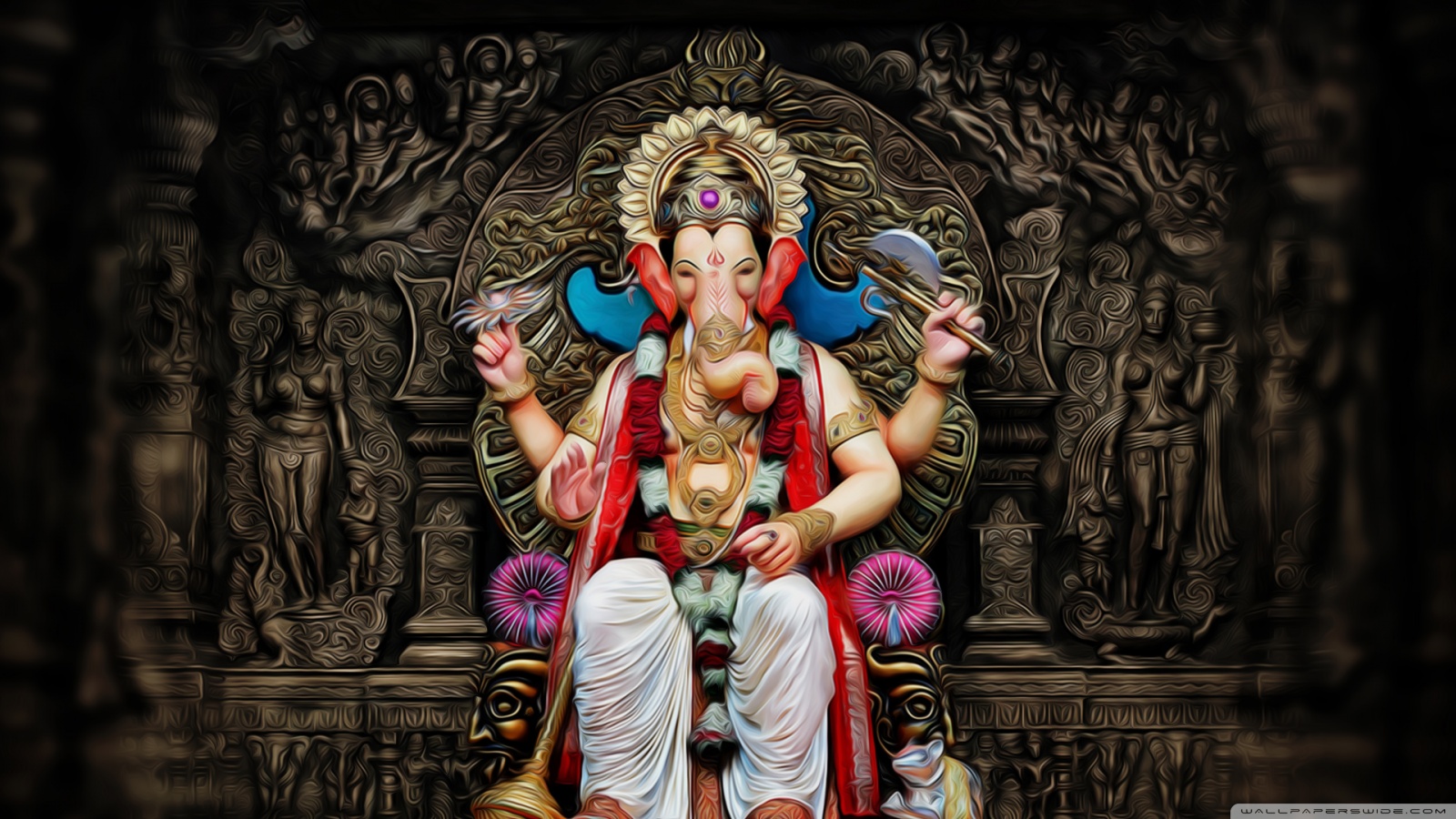 Ganesha 4K UHD Wallpaper for UltraHD Desktop and TV, Widescreen and UltraWide Display, Smartphone and Tablet Devices