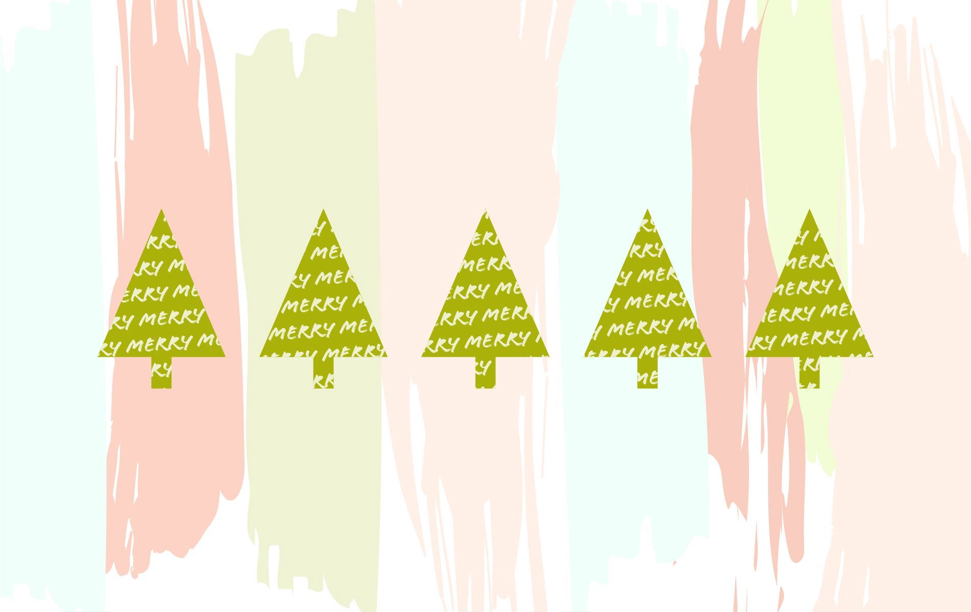 Christmas Pastel Wallpaper Free
