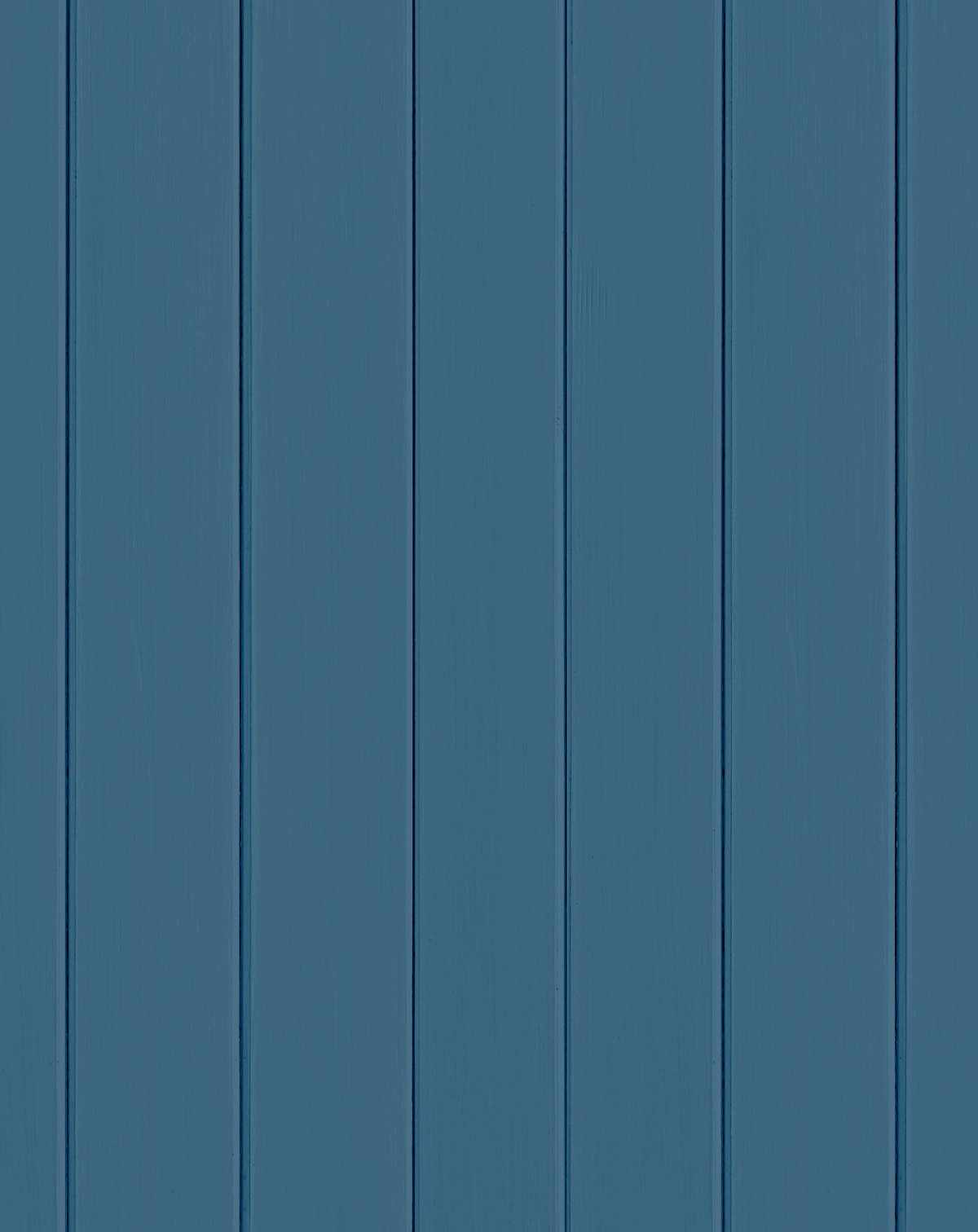 Navy Blue Wood Panel Fabric Wallpaper
