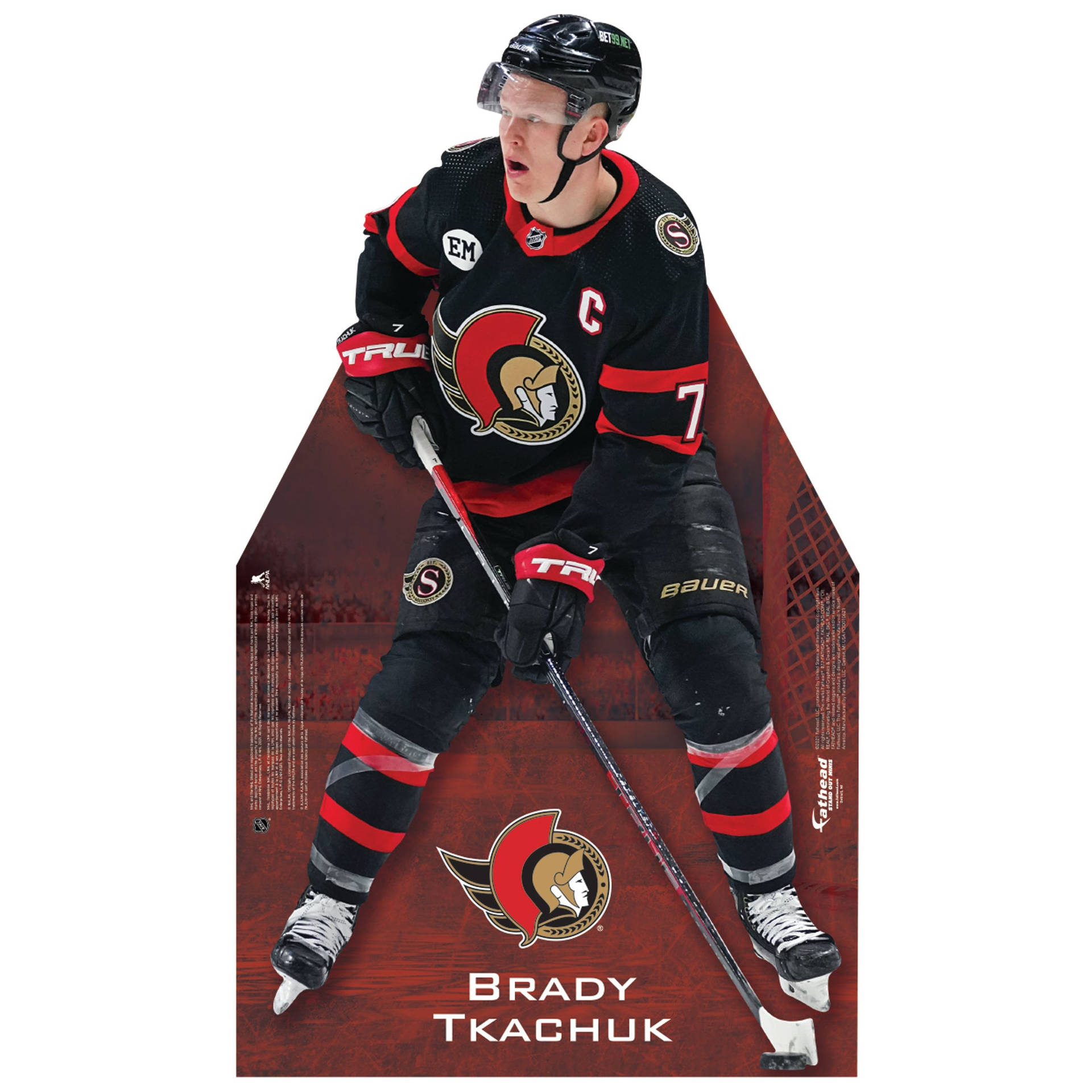 Brady Tkachuk Ottawa Senators Graphic