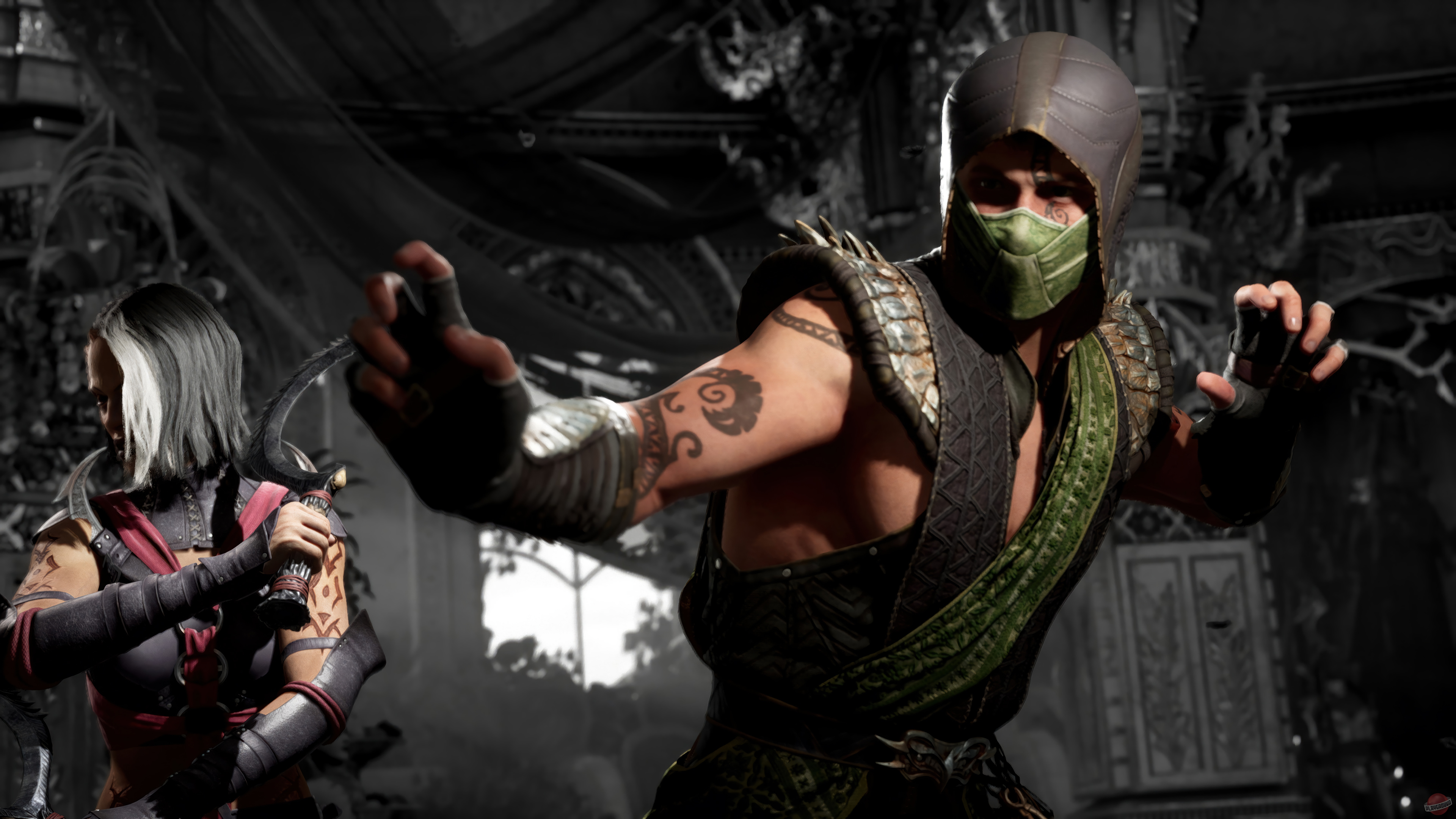 Mortal Kombat 1 Reptile Wallpaper 4K HD