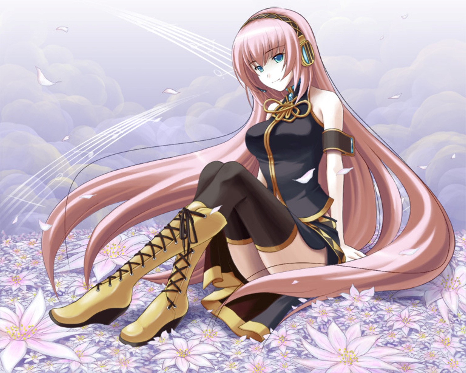 Luka Megurine HD Wallpaper Vibrant