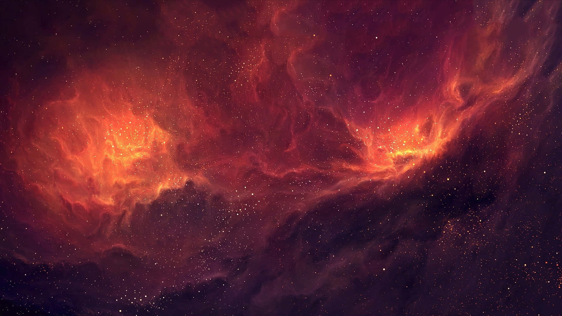 breathtaking view of the Red Galaxy
