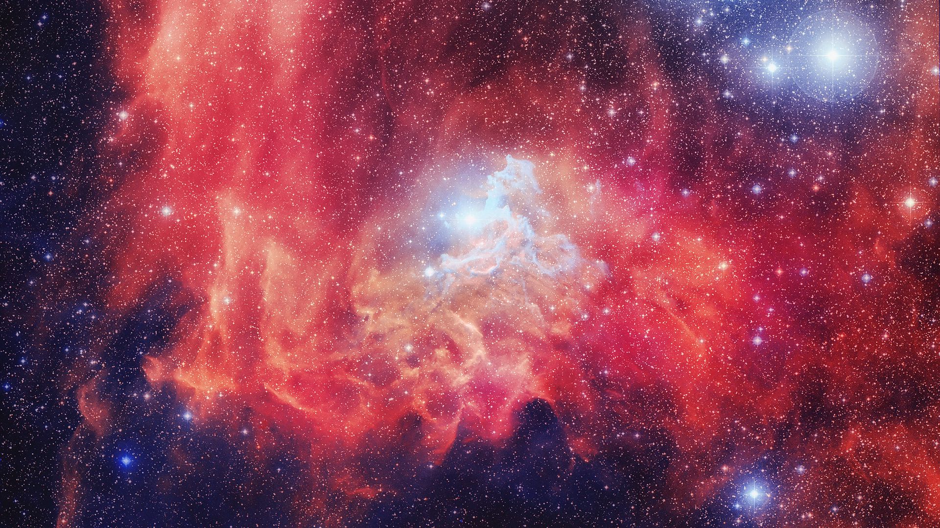 Download wallpaper 1920x1080 nebula