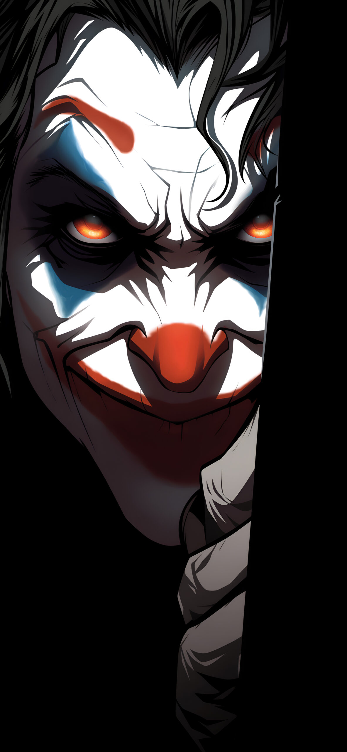 Joker Intense Stare Wallpaper
