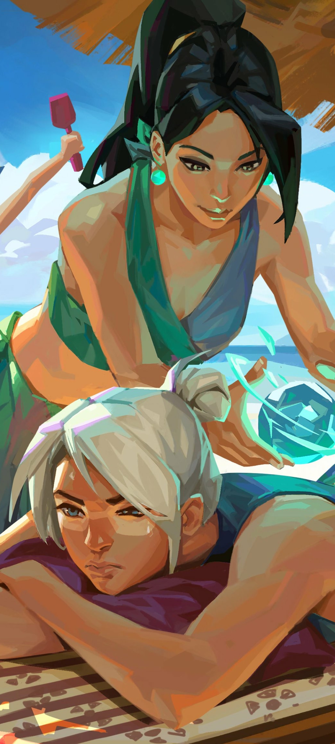 Jett (Valorant) Phone Wallpaper and iPhone Background: Free HD Download