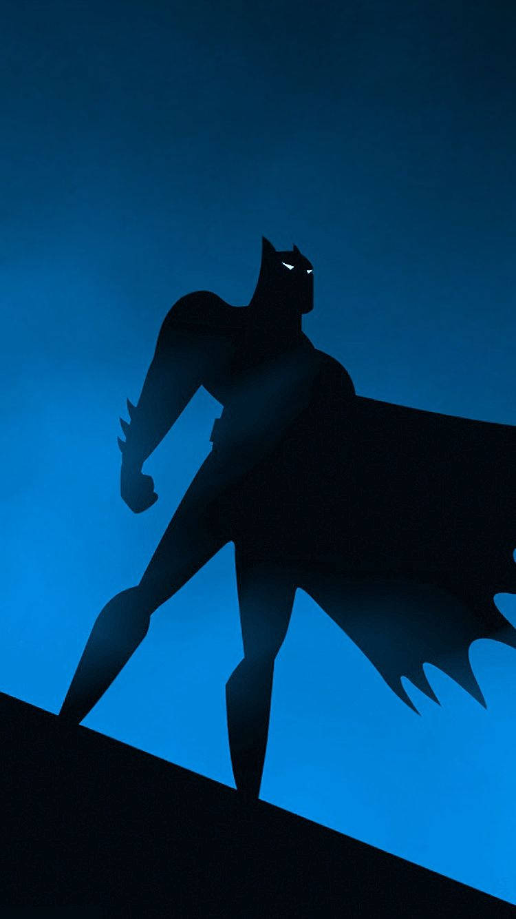 Download Batman Animated Shadow Mobile Wallpaper