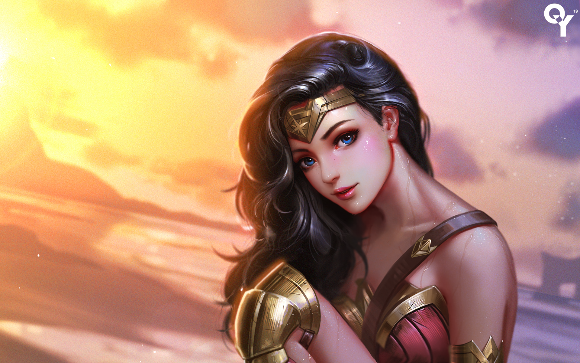 Epic Wonder Woman HD Wallpaper