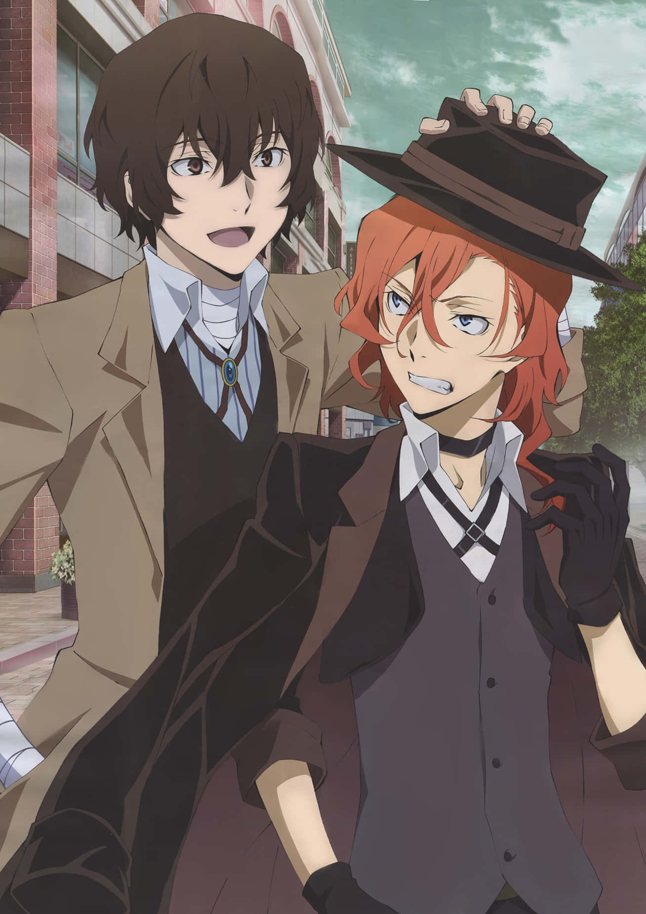 Dazai Osamu And Chuuya Nakahara Teasing