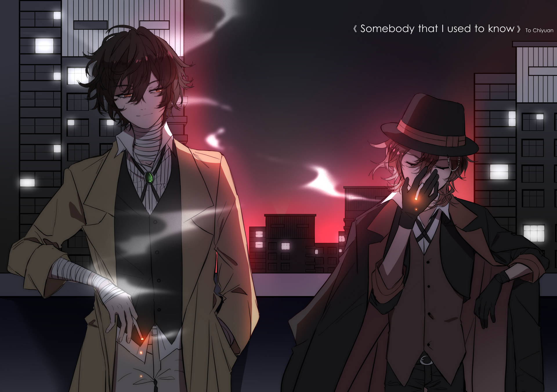Bungo Stray Dogs Dazai And Nakahara