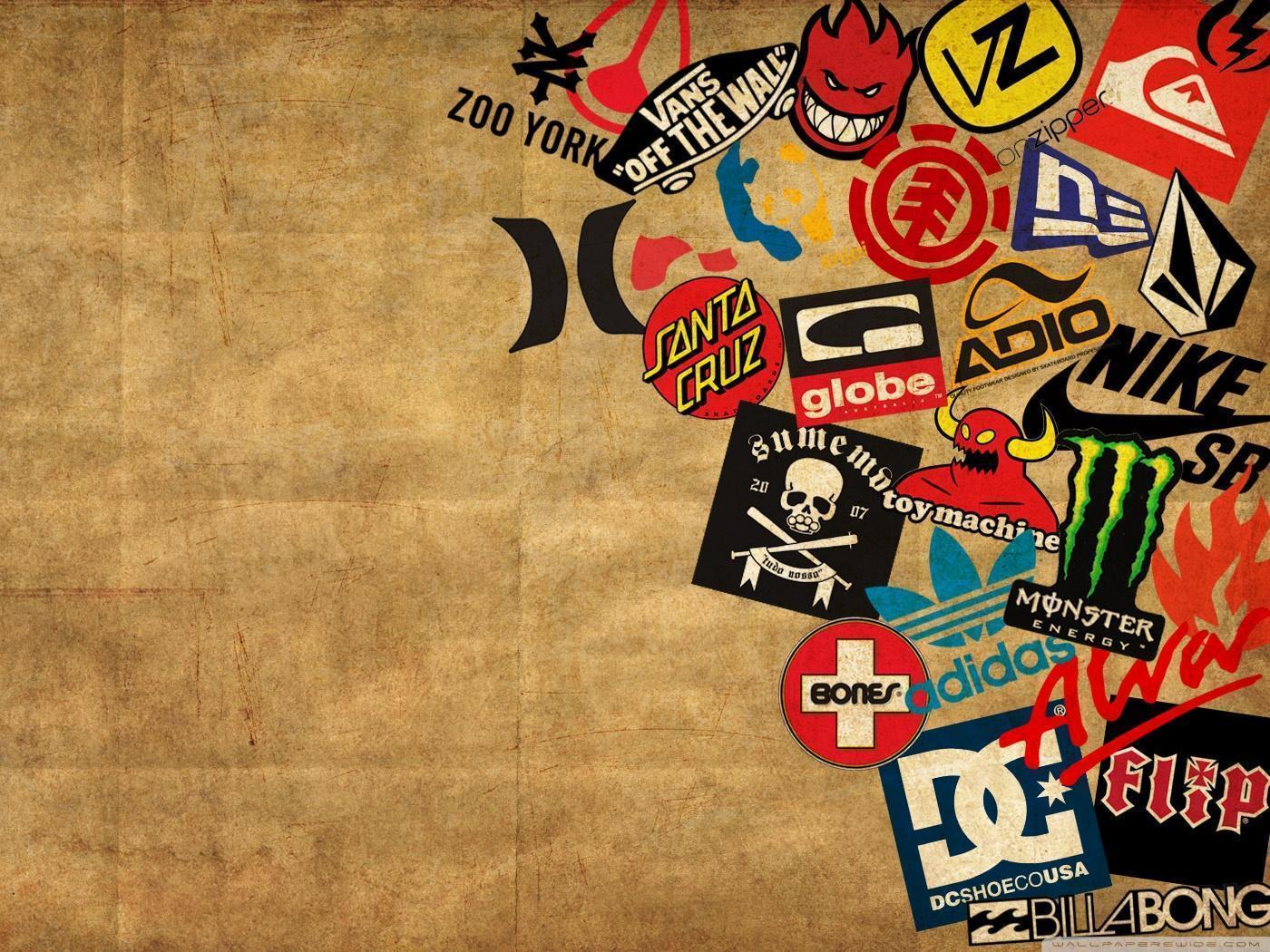 Skateboard Logos HD desktop wallpaper, Widescreen, Fullscreen