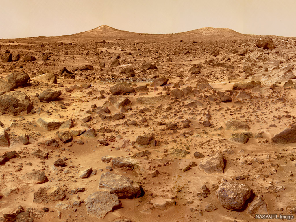 Surface of Mars Space Wallpaper