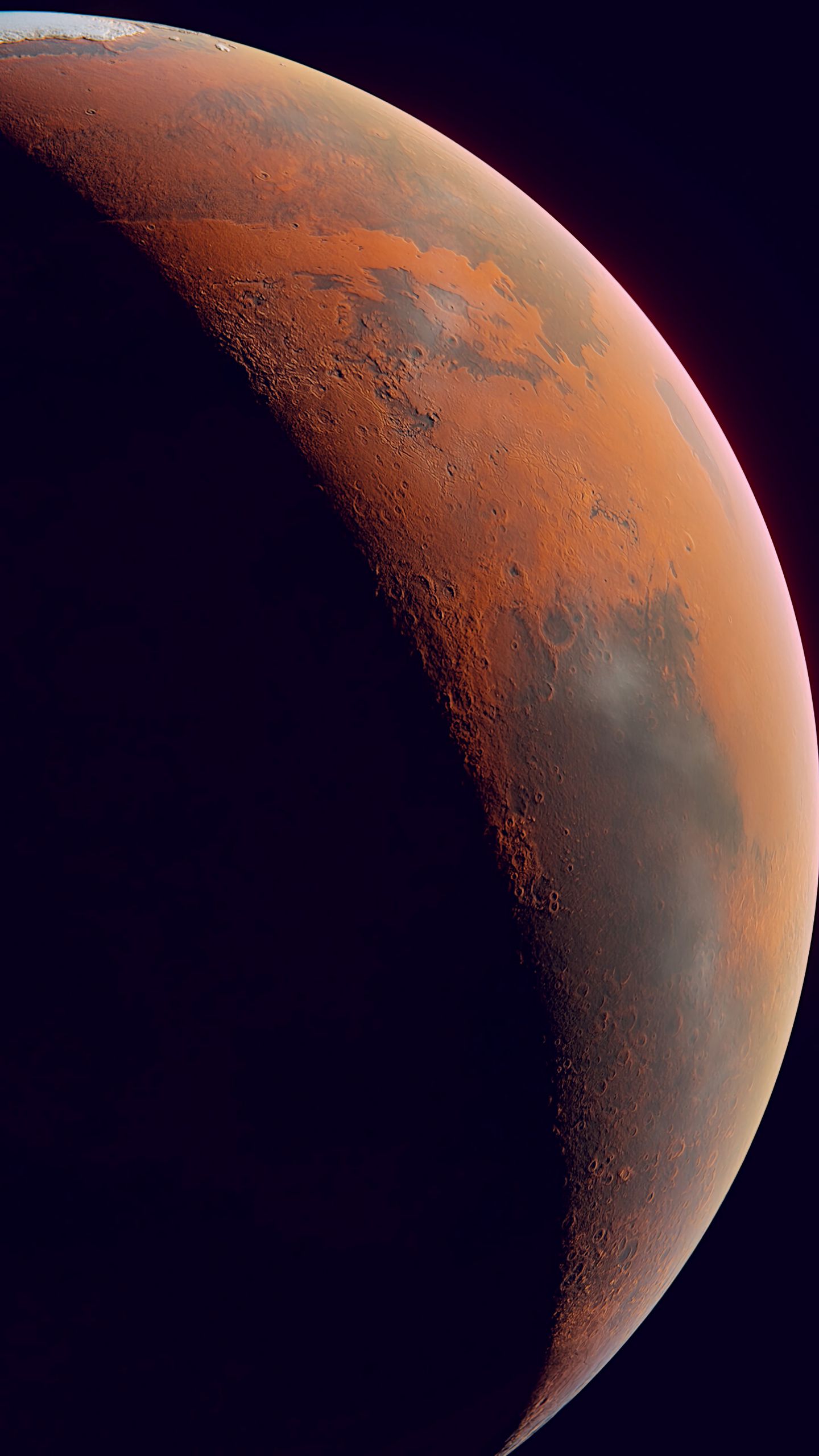 Download wallpaper 1440x2560 mars