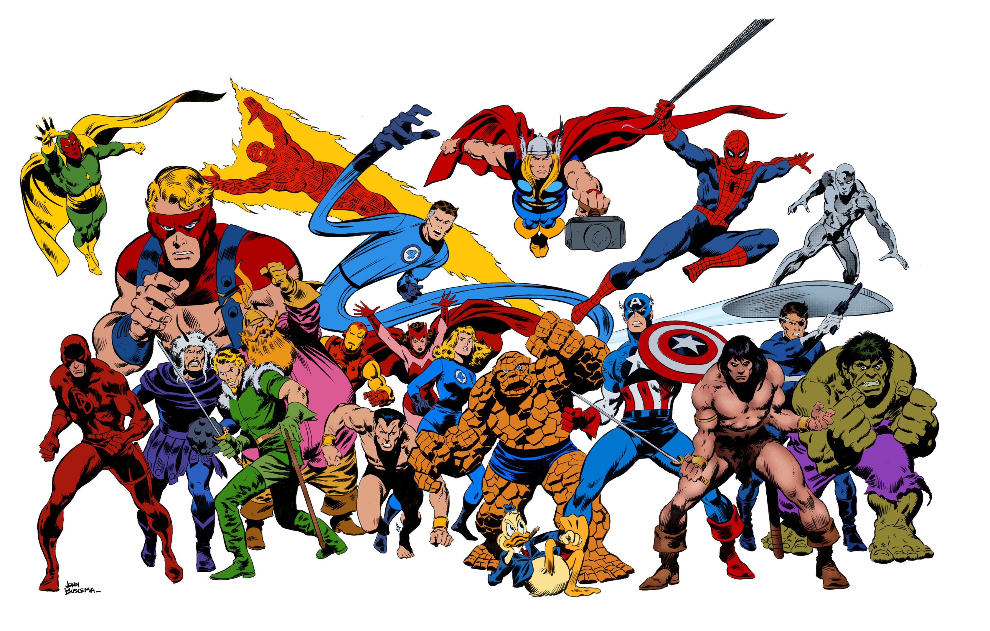Download Comic Marvel Comics HD Wallpaper