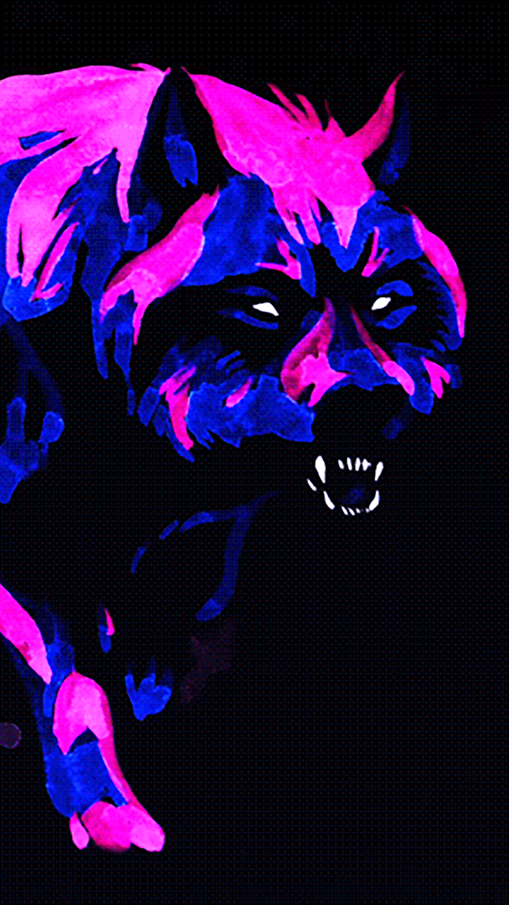 Live wallpaper light animals