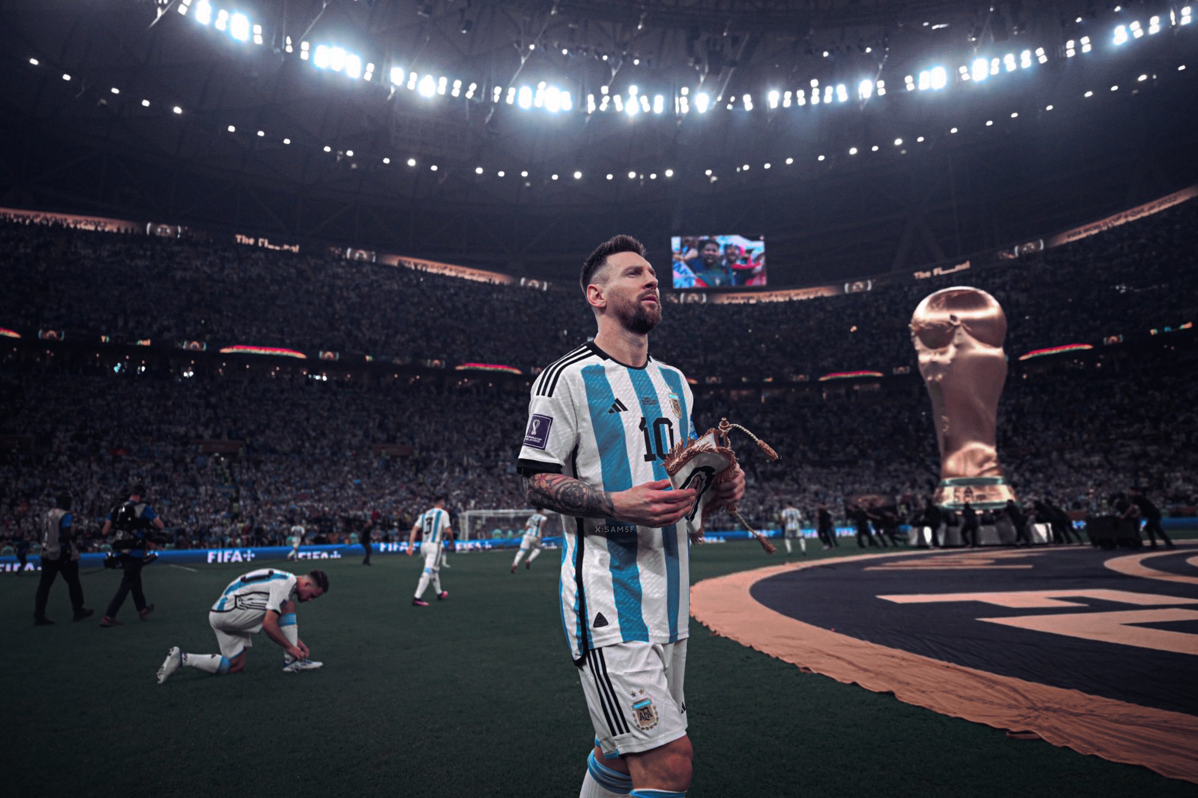 Lionel Messi Goat 4k Ultra HD Wallpaper