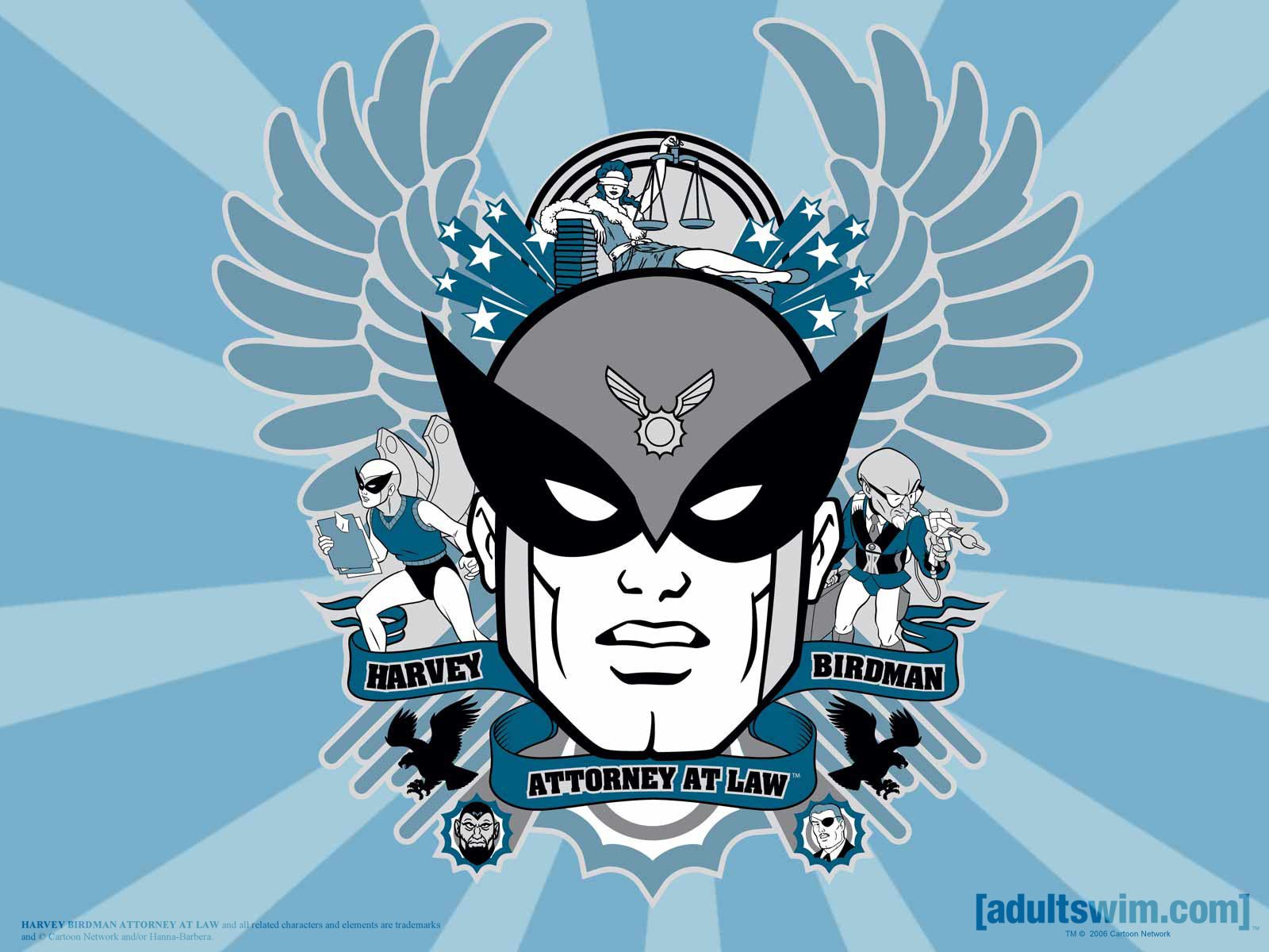 Harvey Birdman: Attorney At Law Wallpaper