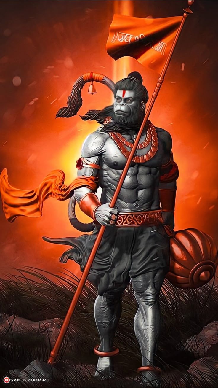 gym motivation wallpaper, hanuman ji
