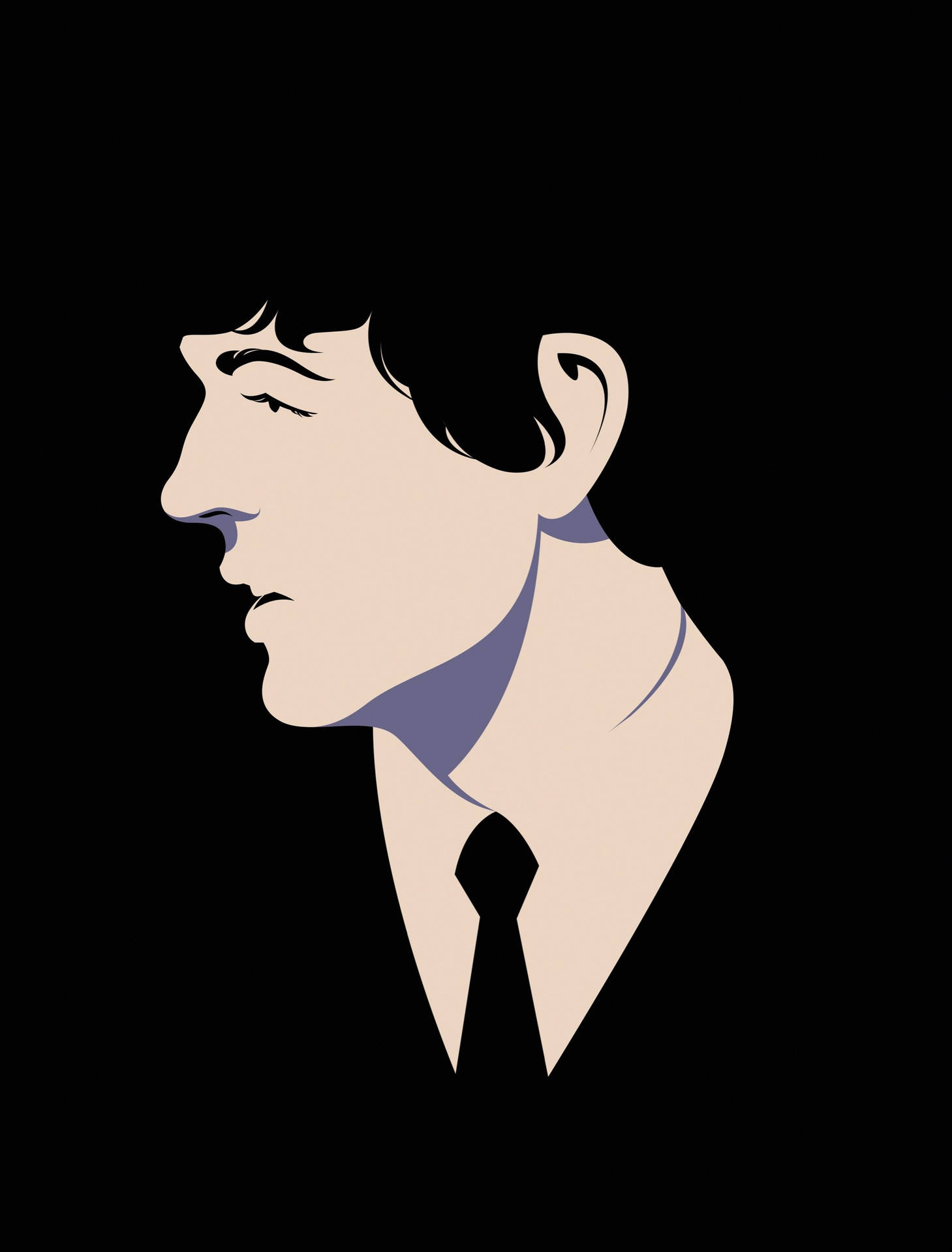 Paul Mccartney Black Background Artwork