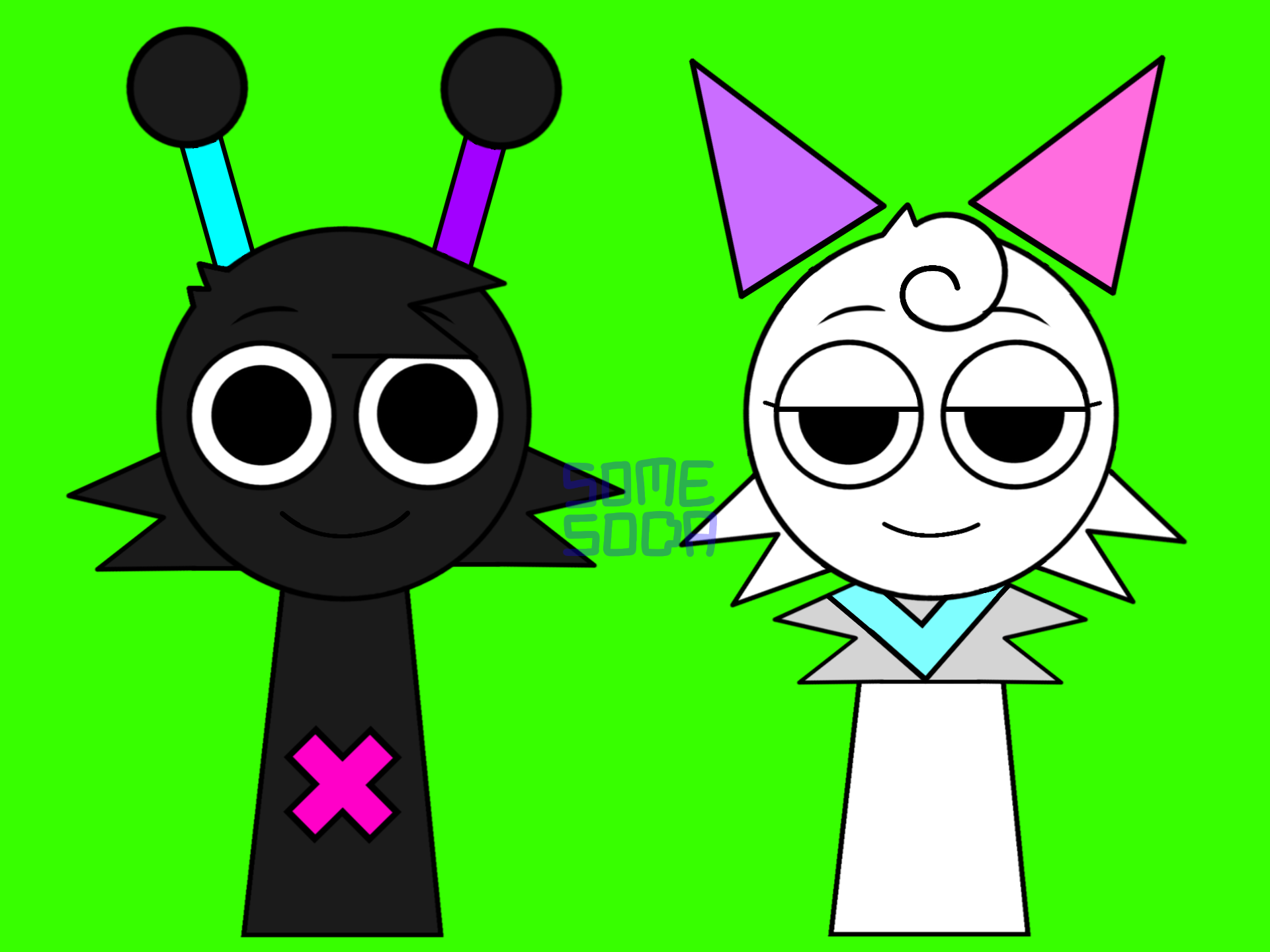 SnS but SPRUNKED by SomeSoda on Newgrounds