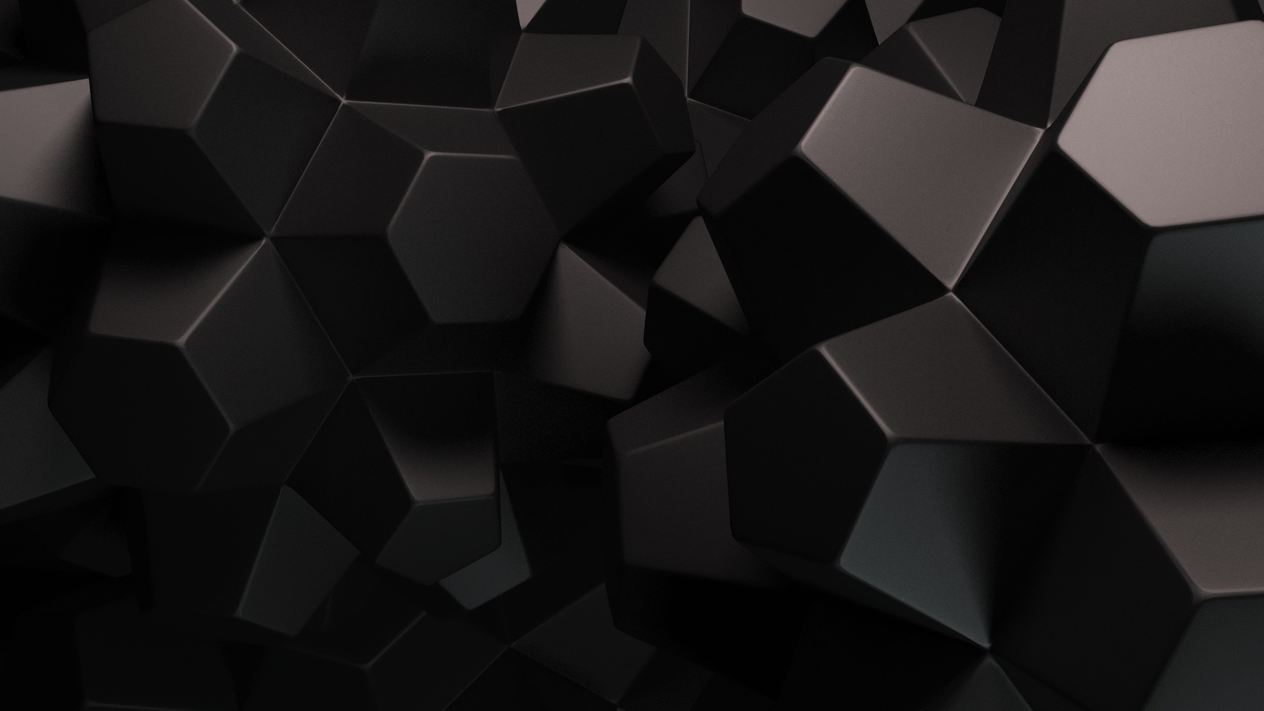 4K Black Background Design Widescreen