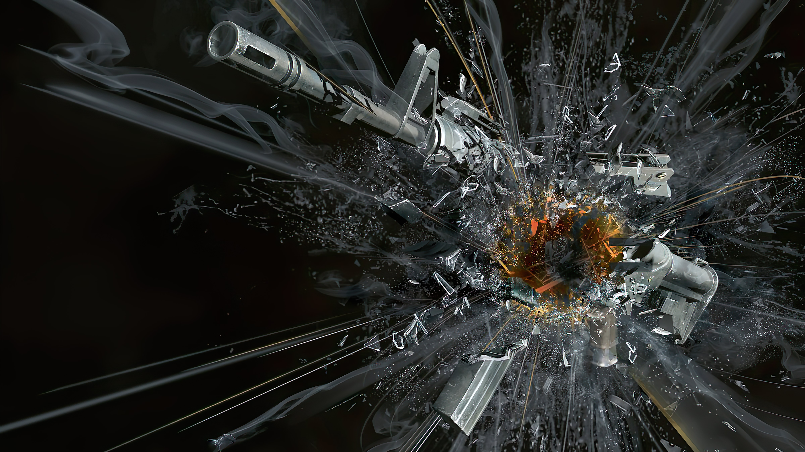 Video Game Black HD Wallpaper