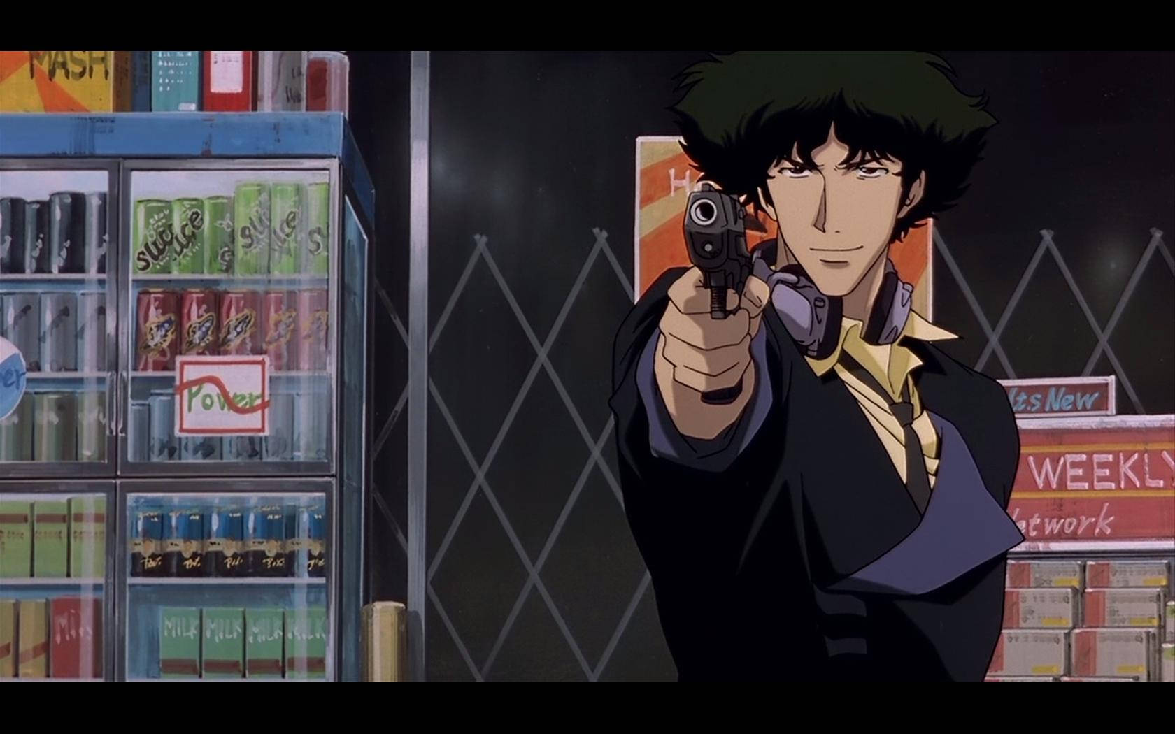 Confident Spike Cowboy Bebop Desktop